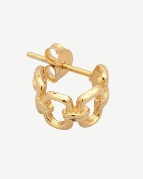 Linked Up Earring - Gold