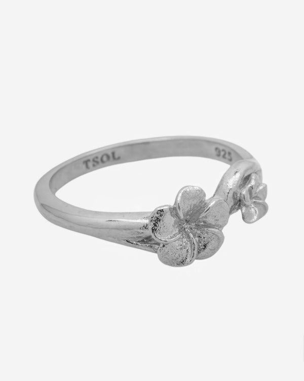 Frangipani Ring - Silver