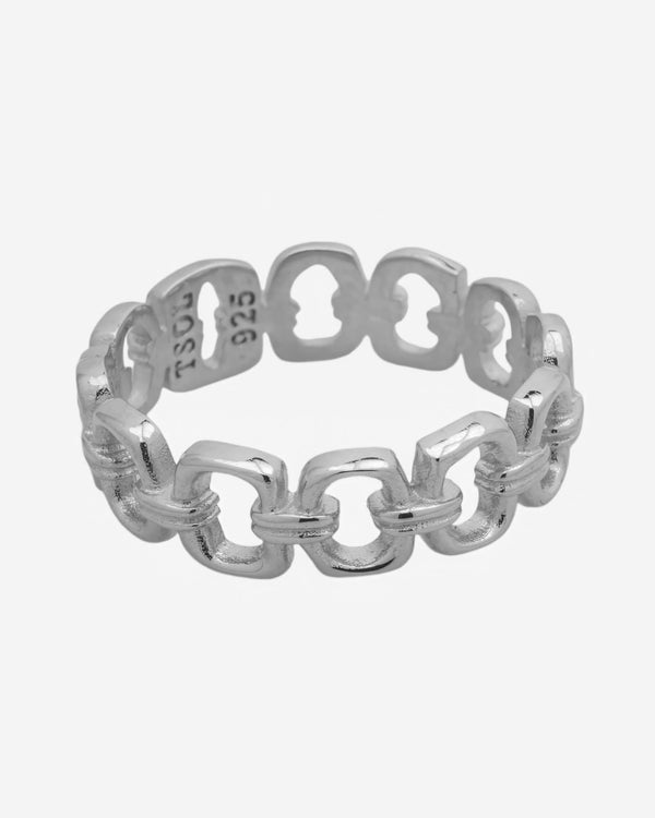 Linked Up Ring - Zilver