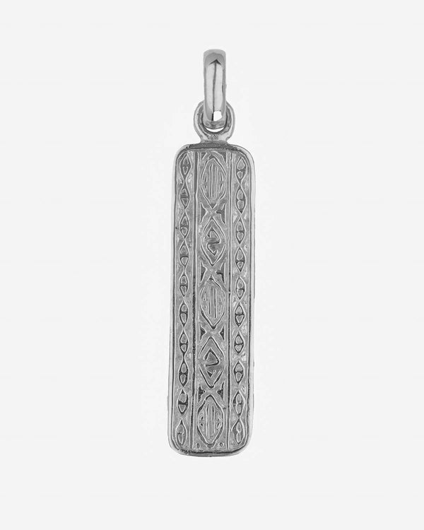 Batik charm - Silver