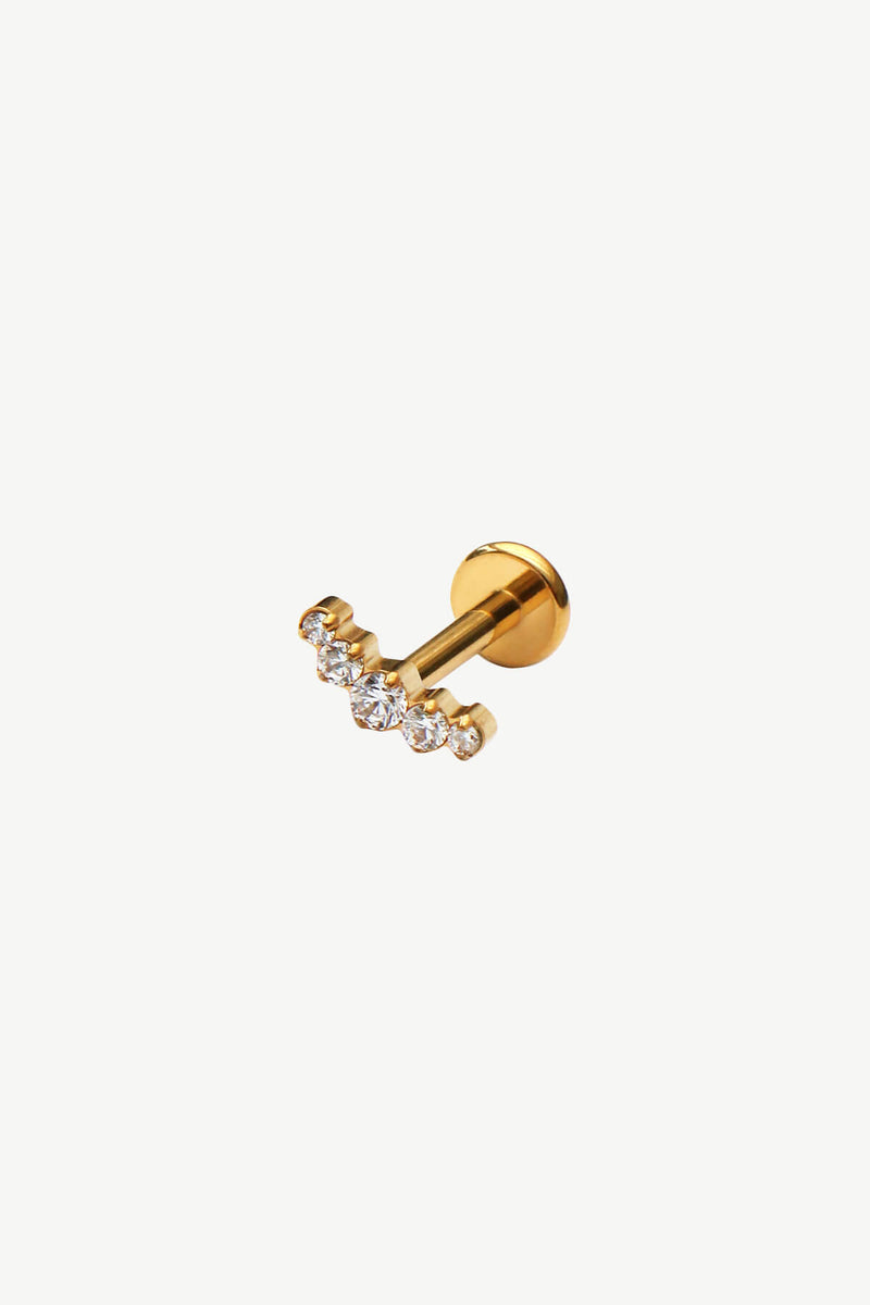 Crescent Zircon - Piercing