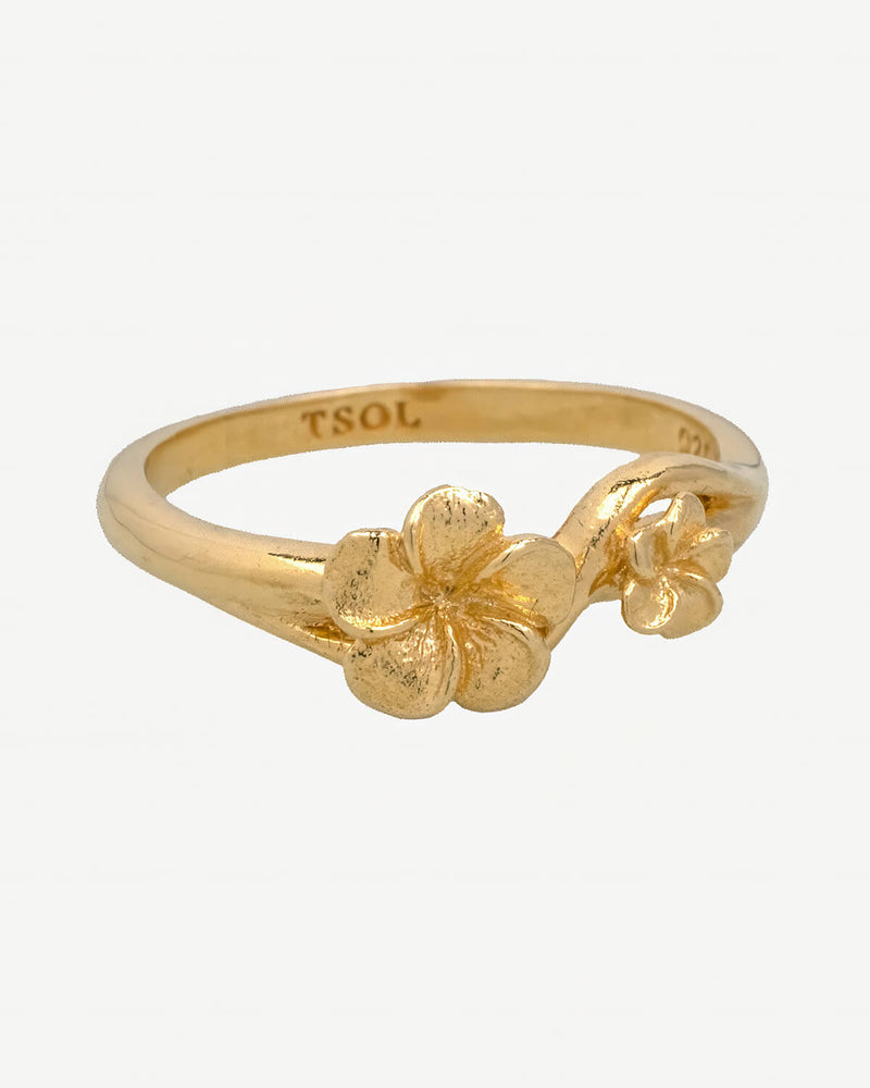 Frangipani Ring - Goud