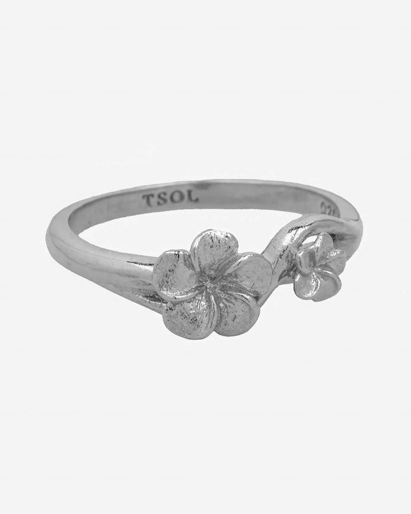 Frangipani Ring - Silver