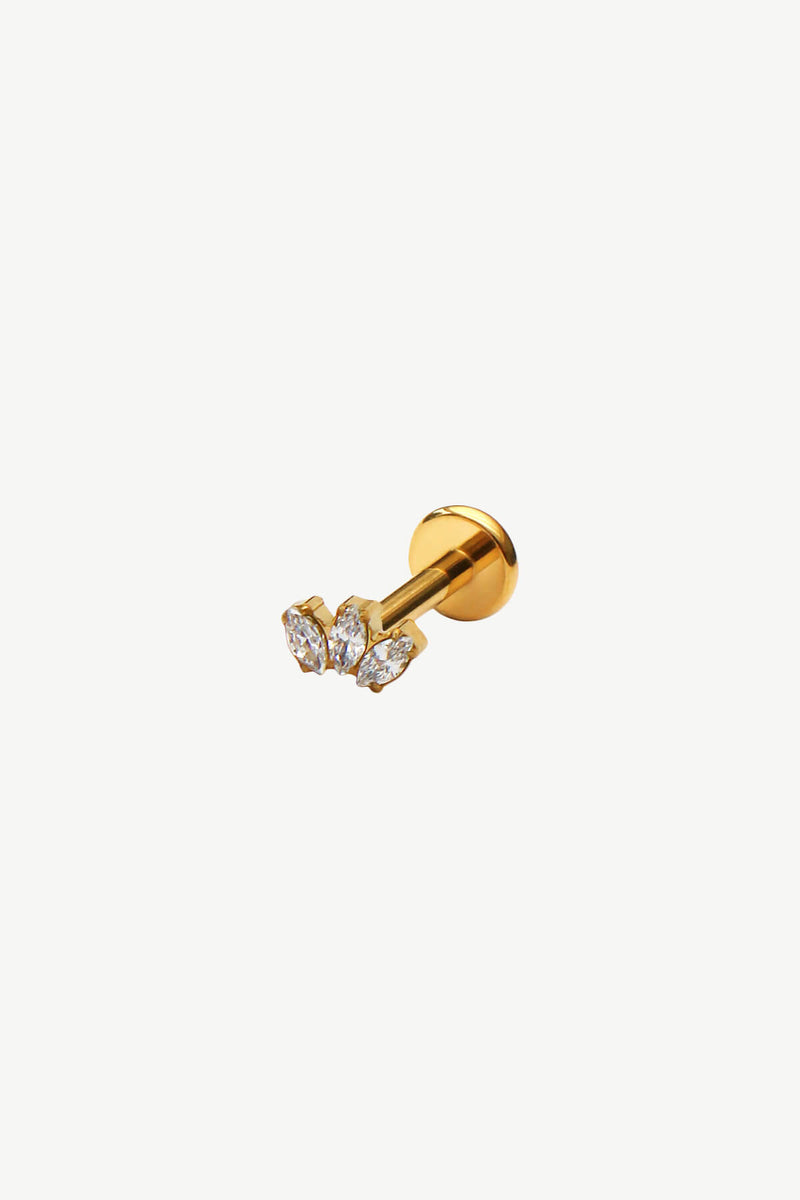 Marquise Zircon Fan - Piercing