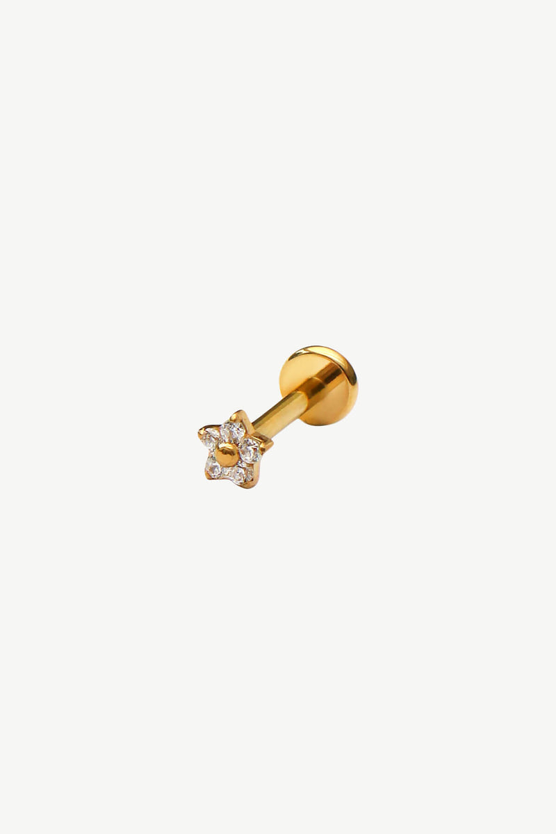 Mini Flower Zirconia - Piercing