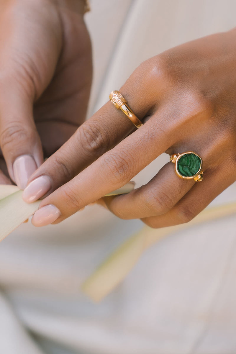 Ricefield Ring - Gold