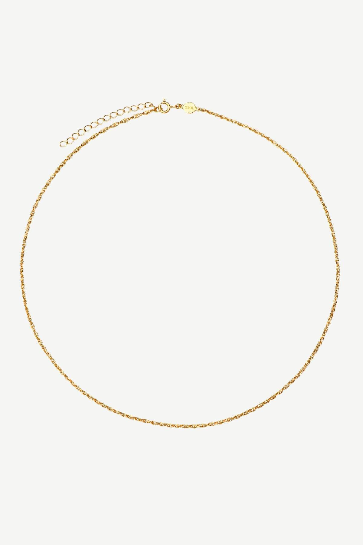 Bold Base Chain 40 cm Ketting - Goud – The Spice of Life